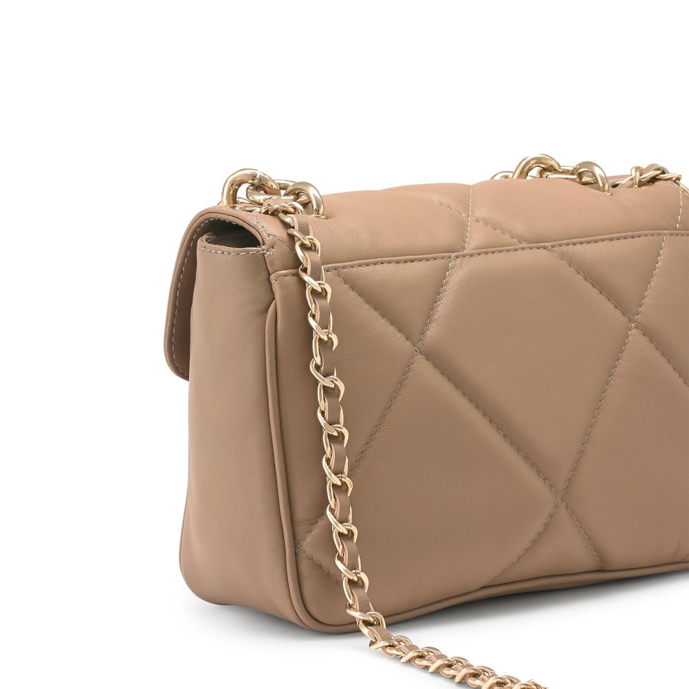 Beige Russell & Bromley Quiltpuff Midi Women's Mini Bag | PH-6-JDLT