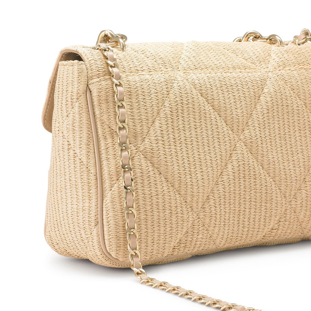 Beige Russell & Bromley Quiltpuff Soft Quilted Women's Crossbody Bags | PH-4-PZHR