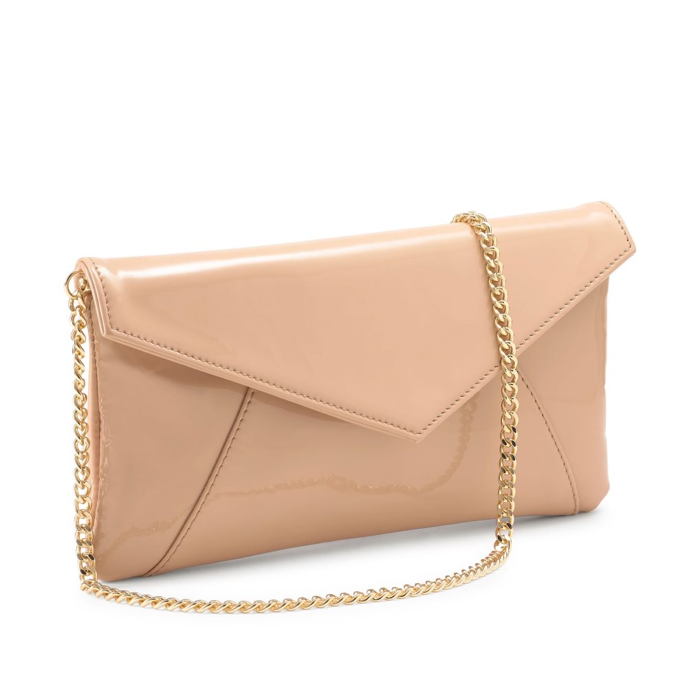 Beige Russell & Bromley Topform Envelope Women's Clutch Bag | PH-1-BDIH