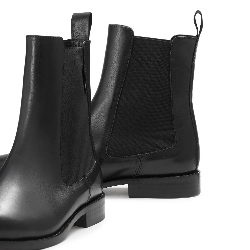 Black Russell & Bromley Belgravia Women's Chelsea Boots | PH-0-AZHF