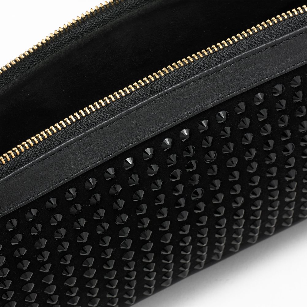 Black Russell & Bromley Cosmo+ Embellished Women's Shoulder Bags | PH-9-IWKS