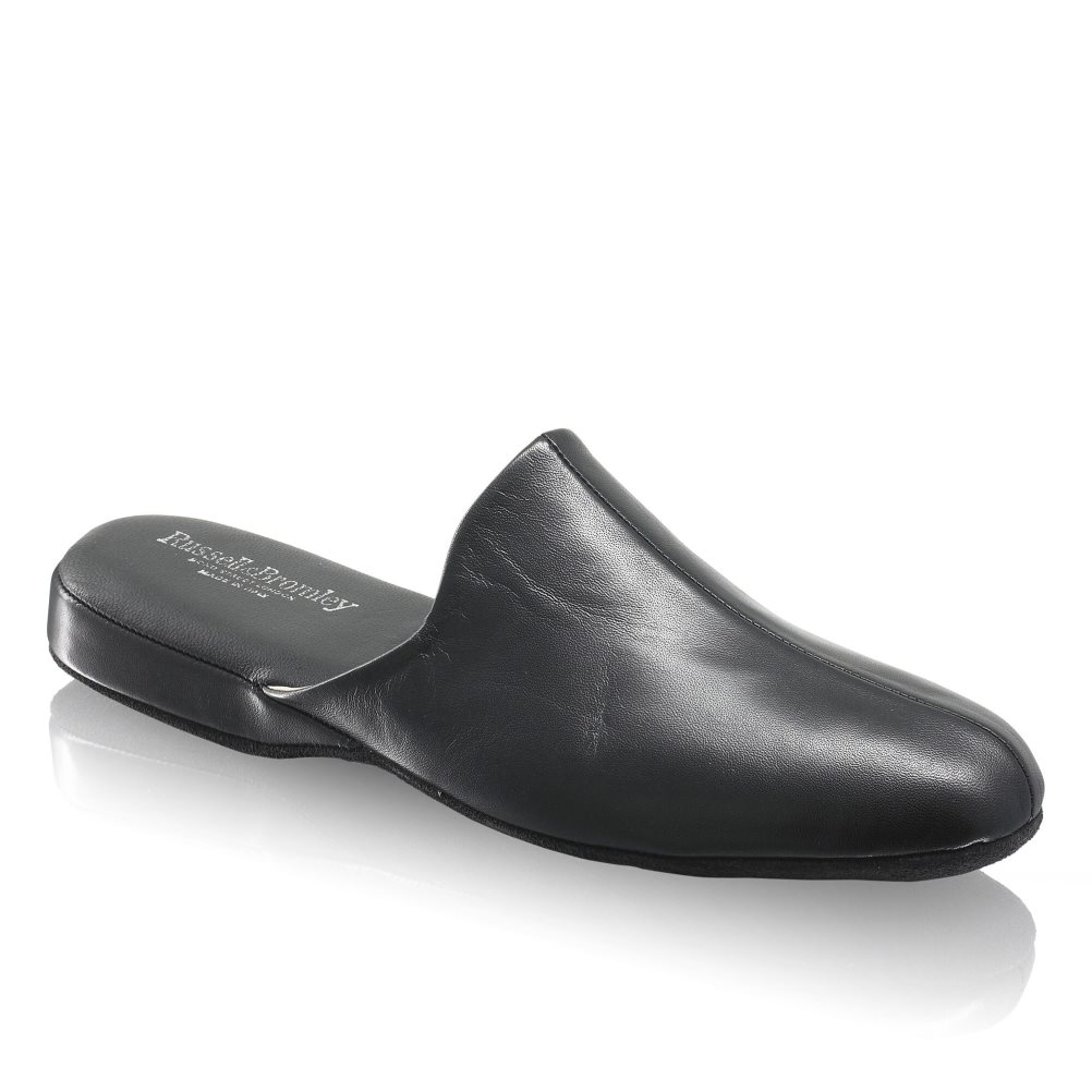 Black Russell & Bromley Dominic Men's Slippers | PH-9-YRAC