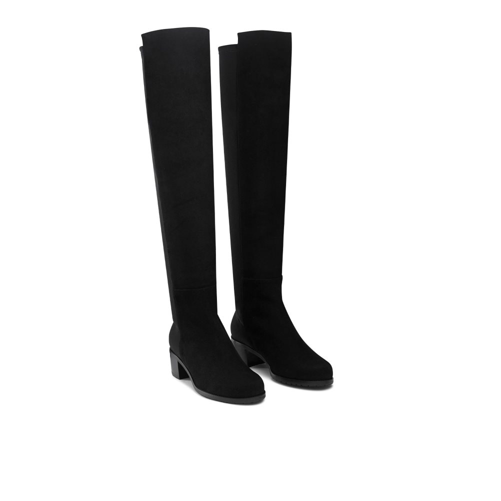 Black Russell & Bromley Half Full Women's Knee-high Boots | PH-9-LIGQ