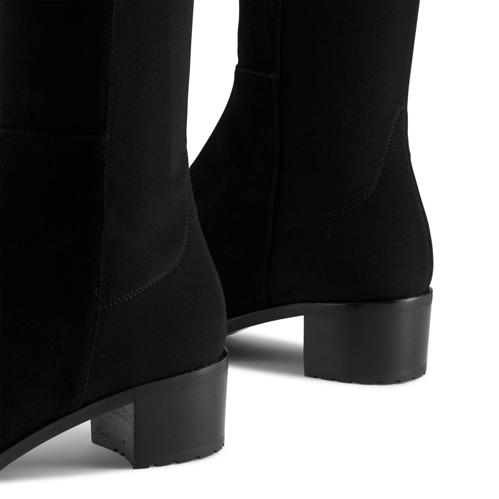 Black Russell & Bromley Half Full Women's Knee-high Boots | PH-9-LIGQ