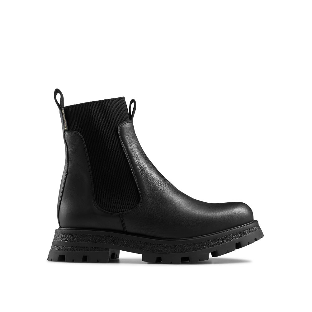 Black Russell & Bromley Max Extended Women\'s Chelsea Boots | PH-1-QLPZ