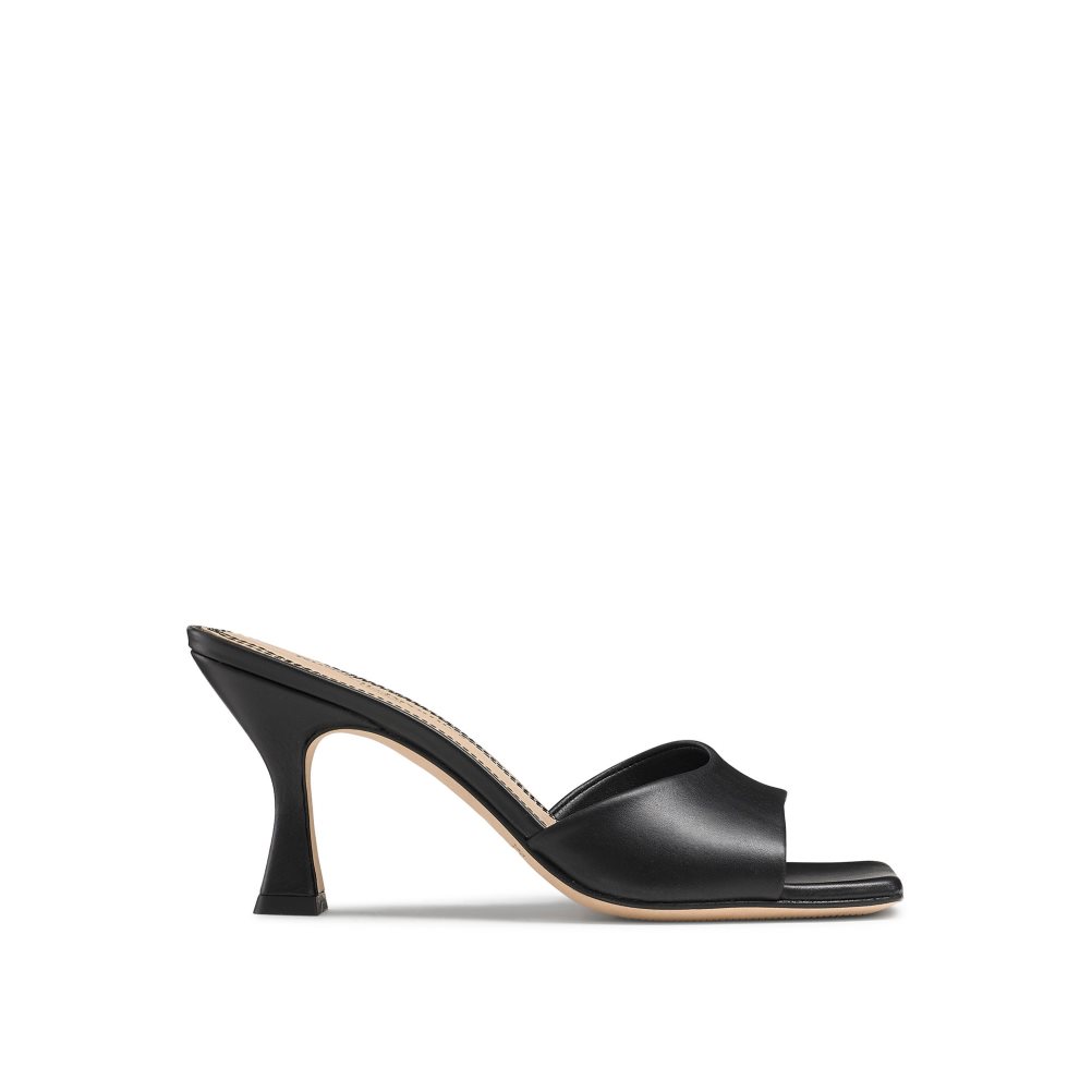 Black Russell & Bromley Mojito 90’s Heeled Women\'s Mules | PH-5-GWDM