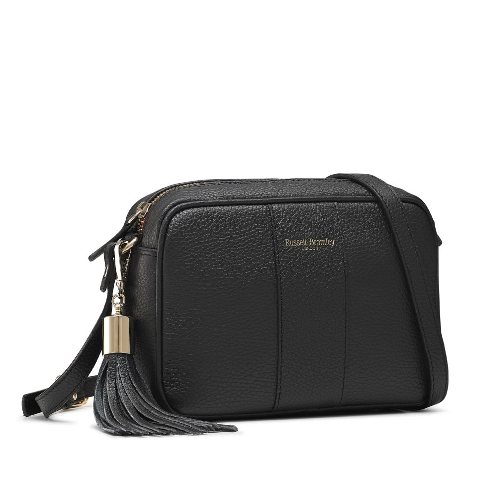 Black Russell & Bromley Rowan Camera Women's Crossbody Bags | PH-6-FNPD