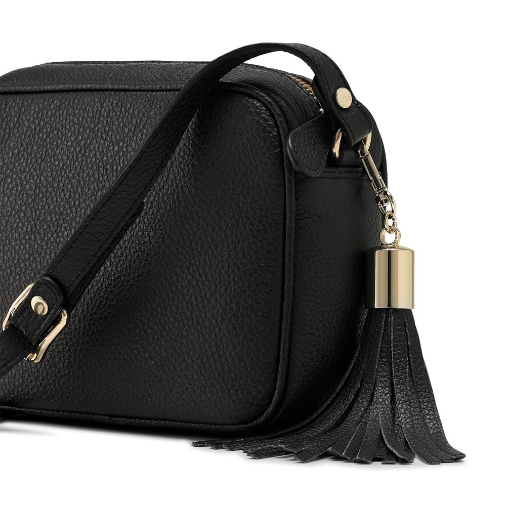 Black Russell & Bromley Rowan Camera Women's Crossbody Bags | PH-6-FNPD