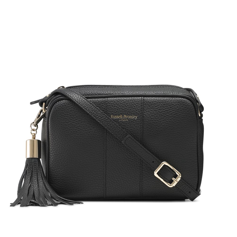 Black Russell & Bromley Rowan Camera Women\'s Crossbody Bags | PH-6-FNPD