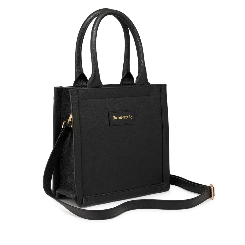 Black Russell & Bromley Toteally Market Women's Mini Bag | PH-0-OUZC