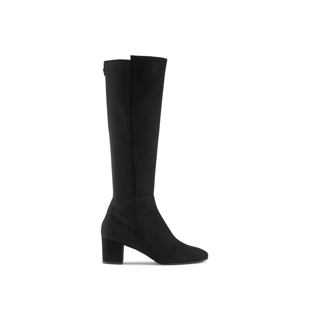 Black Russell & Bromley Trinni Long Stretch Women\'s Knee-high Boots | PH-5-ALOB