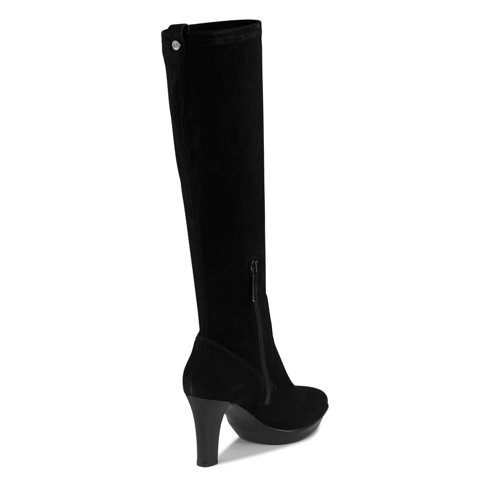 Black Russell & Bromley Windfall Women's Knee-high Boots | PH-8-FMOX