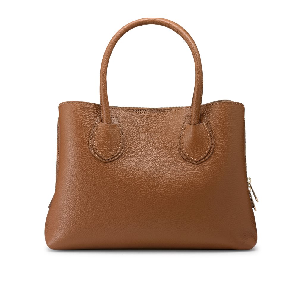 Brown Russell & Bromley 9 To 5 Top Women\'s Handbag | PH-0-AONG