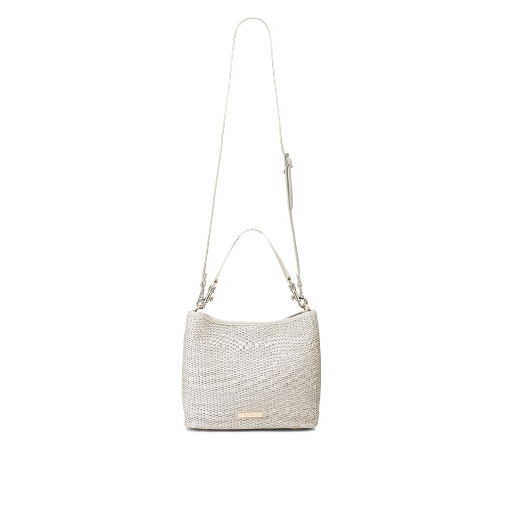 Cream Russell & Bromley Getaway Soft Grab Women's Crossbody Bags | PH-7-ZTYW