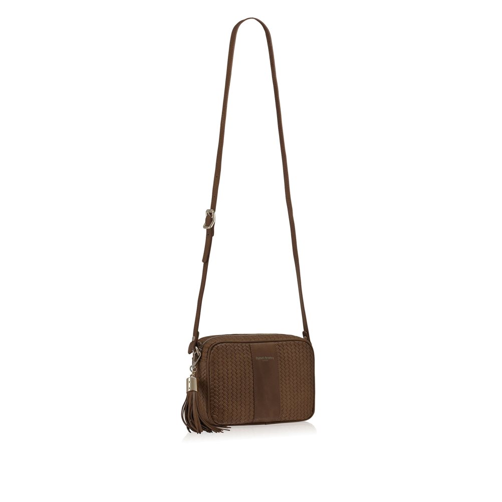 Dark Brown Russell & Bromley Rowan Camera Women's Crossbody Bags | PH-2-AZSB