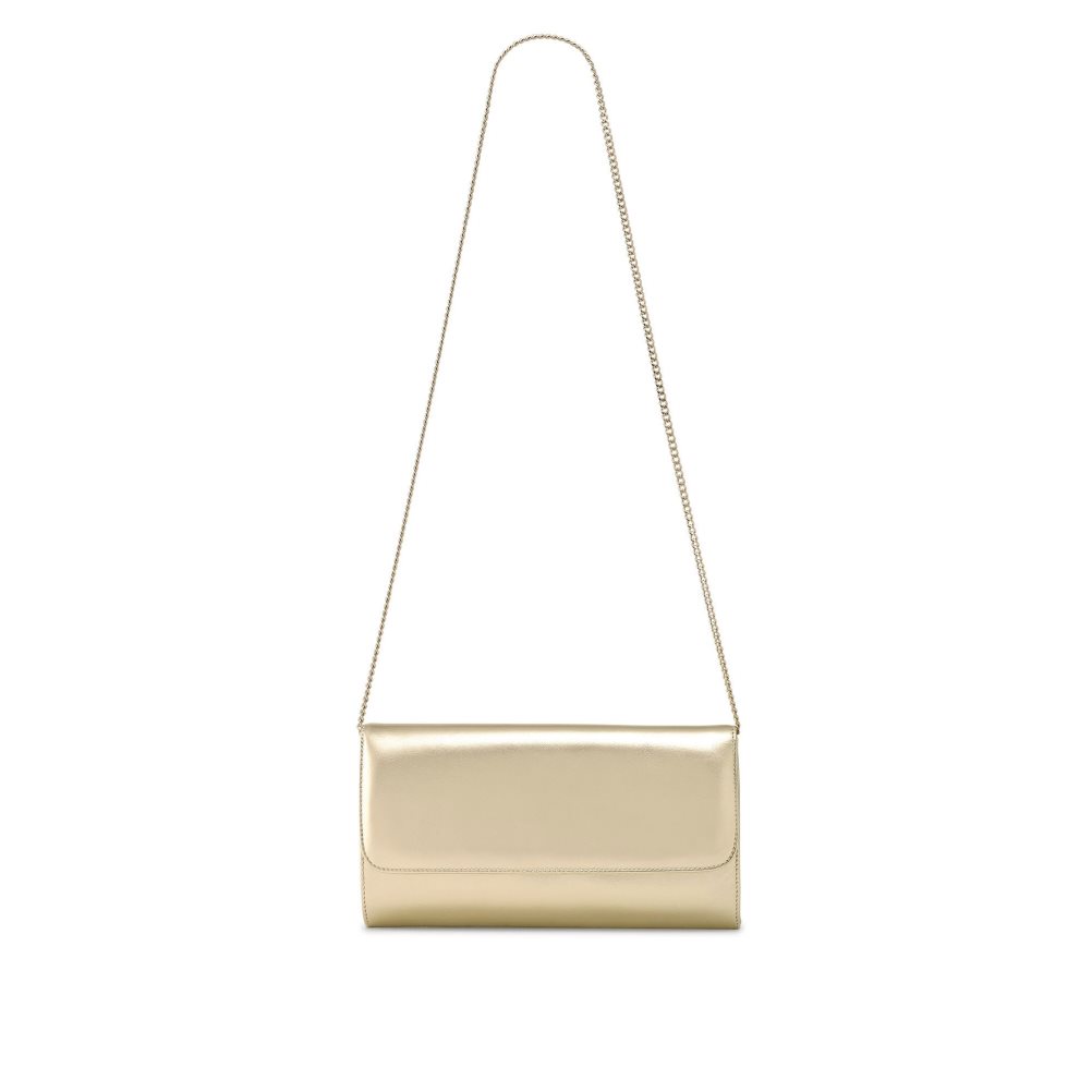 Gold Russell & Bromley 85clutch Women's Clutch Bag | PH-9-DLVZ