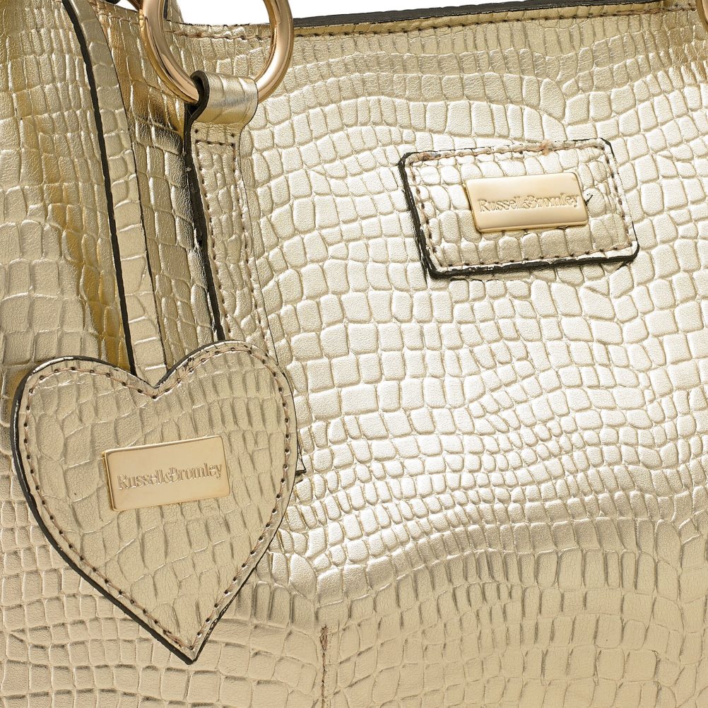 Gold Russell & Bromley Cabana Oversized Shopper Women's Tote Bags | PH-0-TEZG