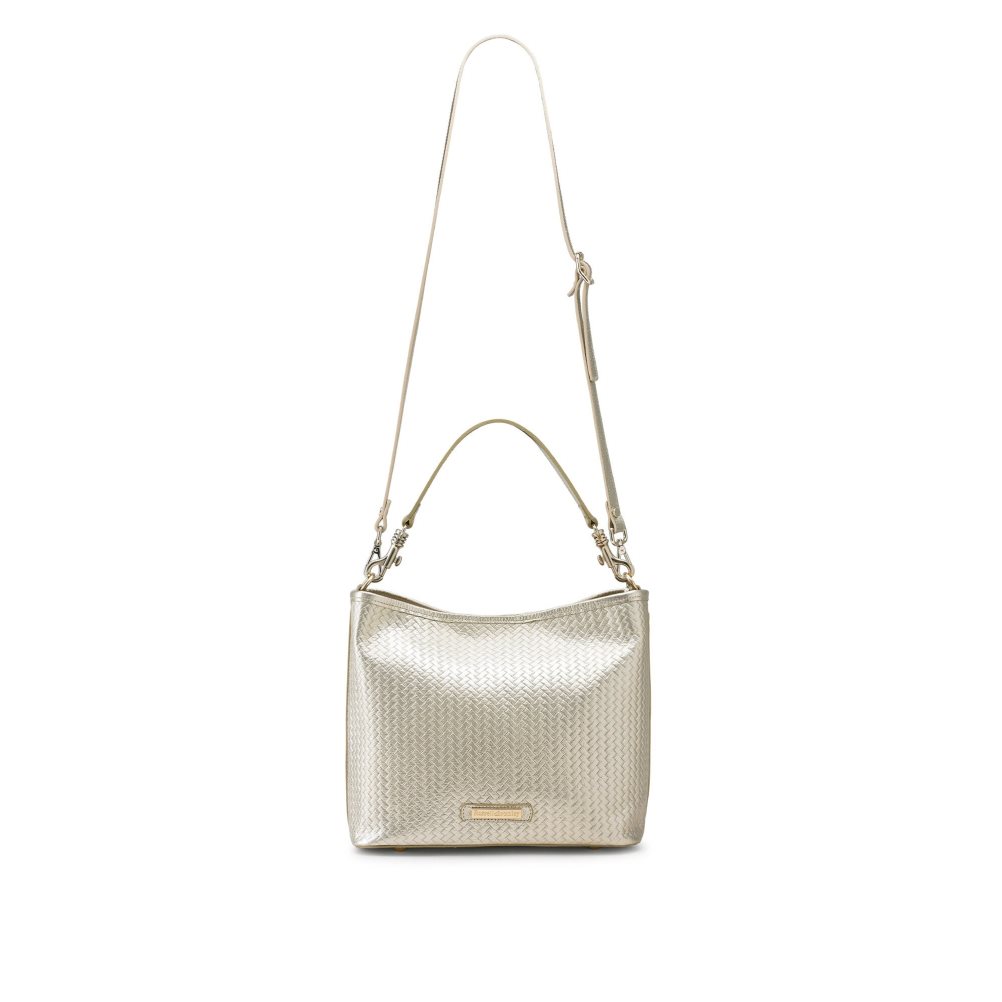 Gold Russell & Bromley Getaway Soft Grab Women's Tote Bags | PH-5-OCIB