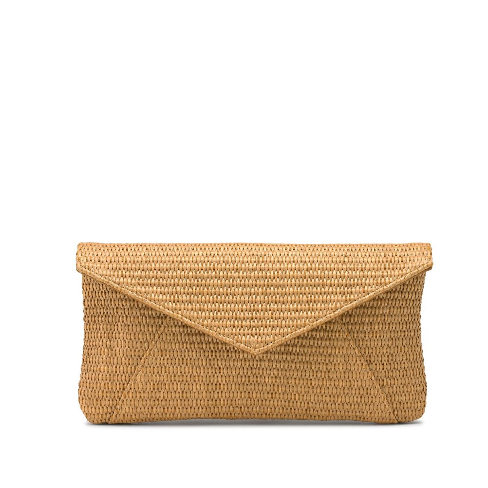 Khaki Russell & Bromley Topform Envelope Women\'s Clutch Bag | PH-4-PQAV