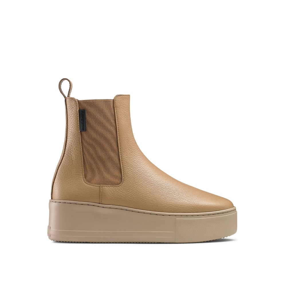 Light Brown Russell & Bromley Park Way Women\'s Chelsea Boots | PH-1-JSMV