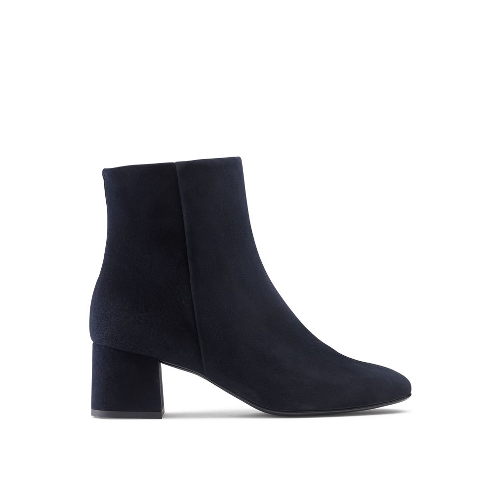 Navy Russell & Bromley Infinity Women\'s Ankle Boots | PH-9-SJRX