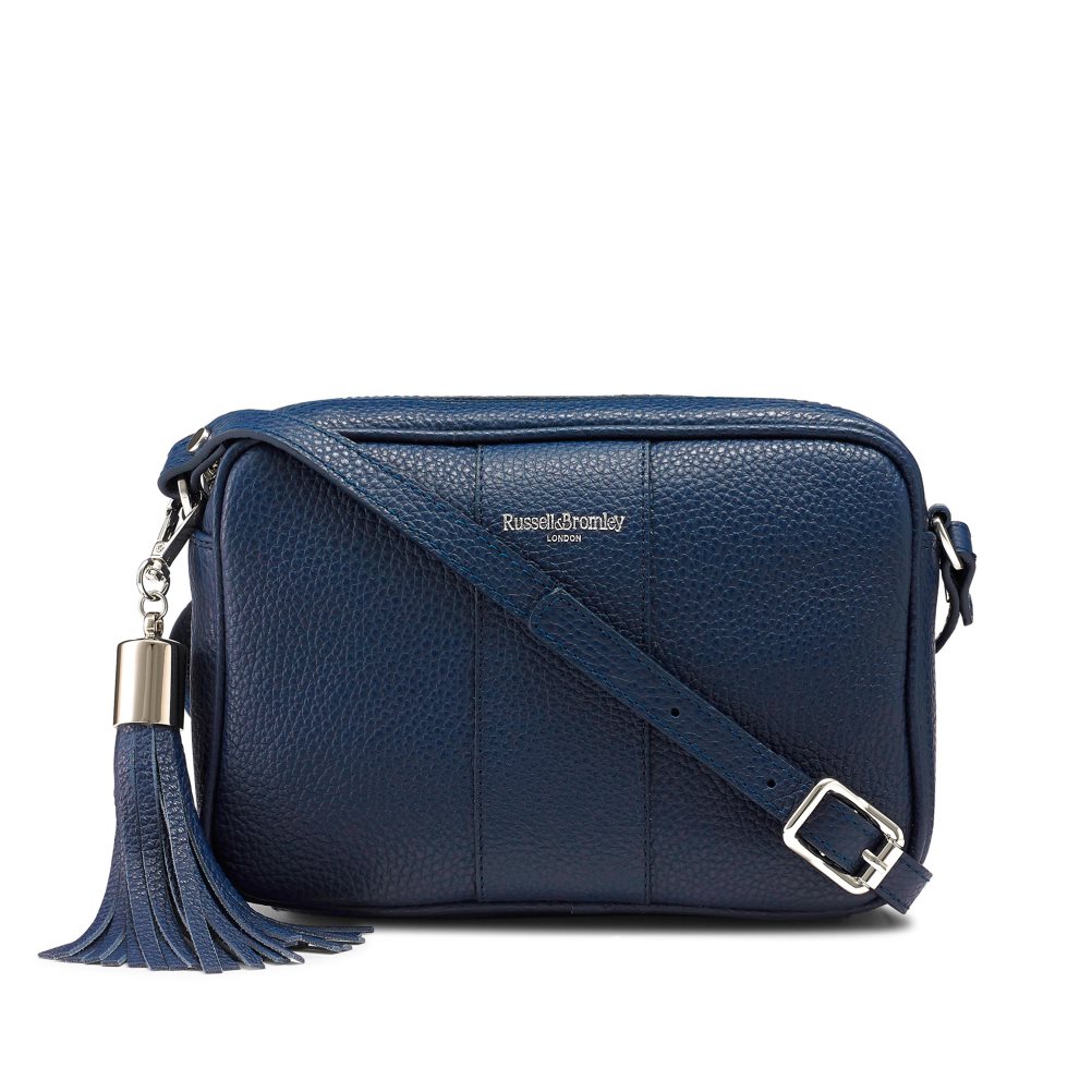 Navy Russell & Bromley Rowan Camera Women\'s Crossbody Bags | PH-2-ISQY