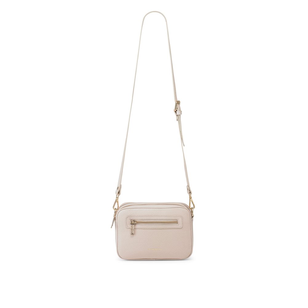 Pink Russell & Bromley Dynamic Triple Zip Camera Women's Crossbody Bags | PH-6-DLFT