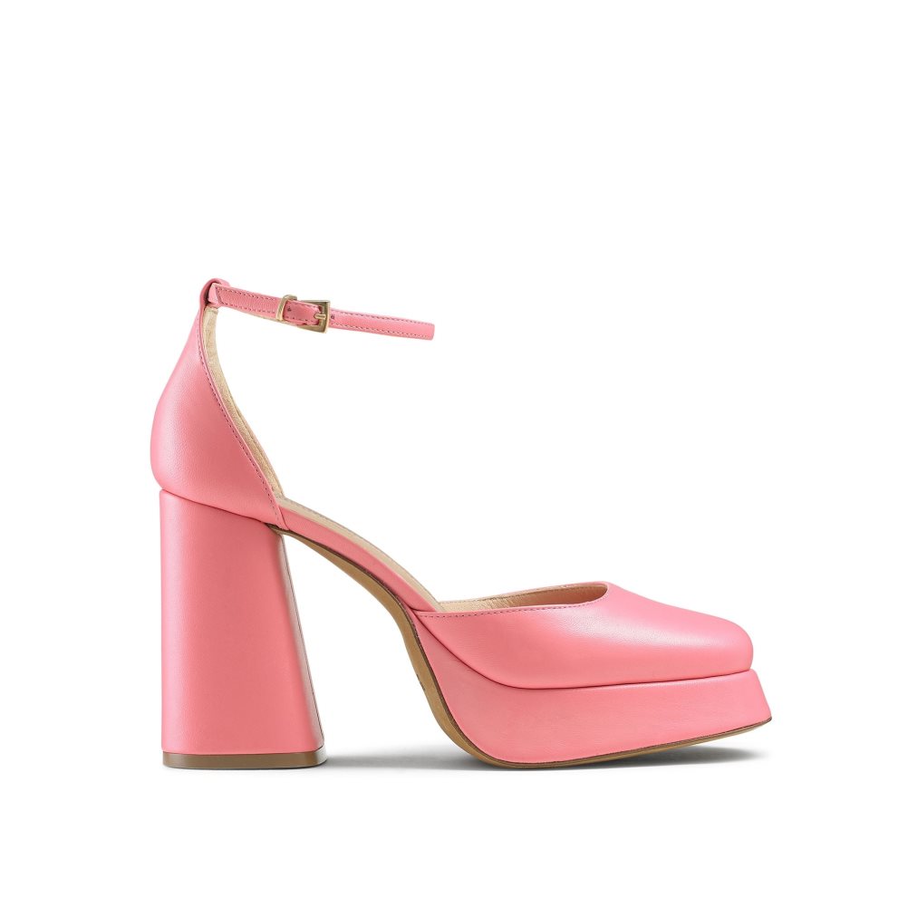 Pink Russell & Bromley Flawless Extreme Platform Women\'s Heels Sandals | PH-5-EFVH