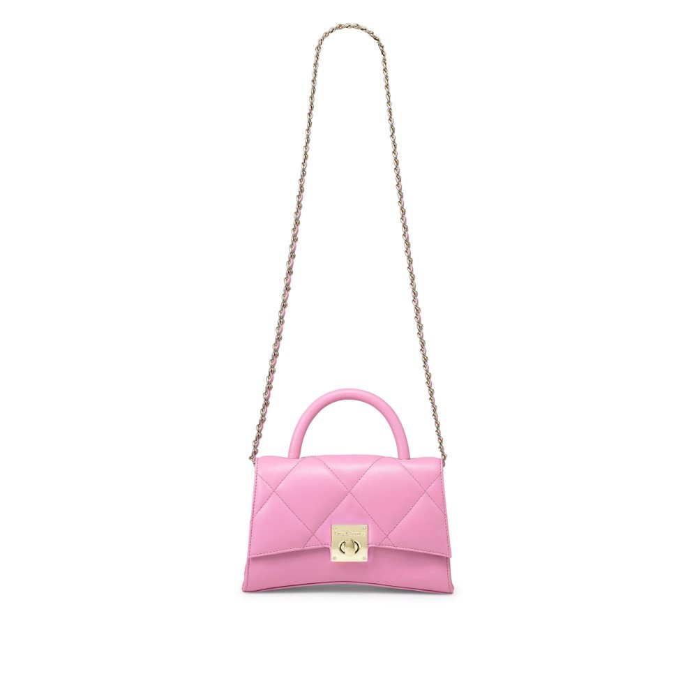 Pink Russell & Bromley On The Rocks Grab Women's Shoulder Bags | PH-8-LDRW