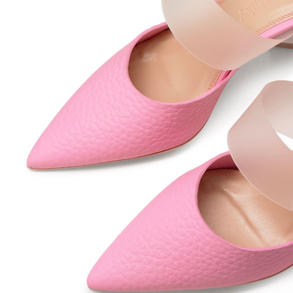 Pink Russell & Bromley Vision Frosted Women's Pumps | PH-1-GMPR