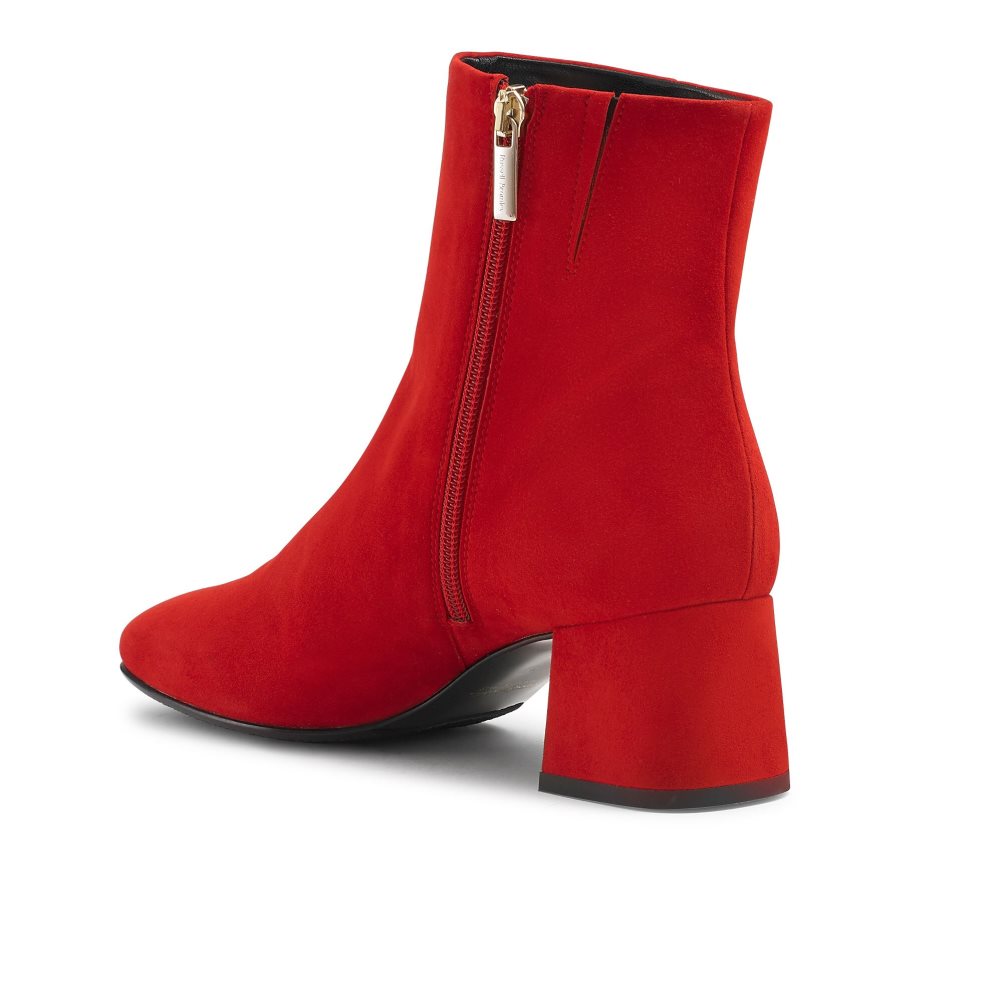 Red Russell & Bromley Infinity Women's Ankle Boots | PH-8-SAQJ