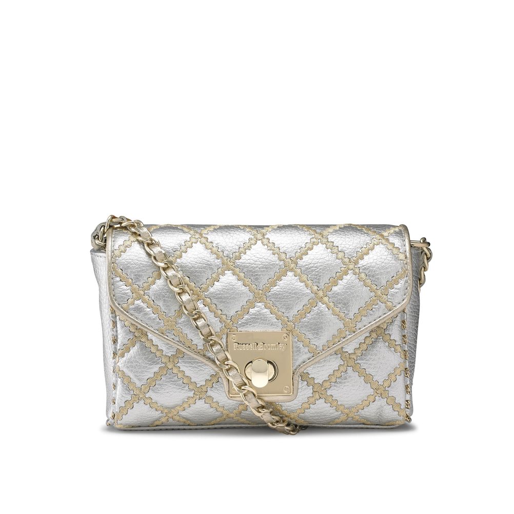 Silver Russell & Bromley Boulevard2 Women\'s Mini Bag | PH-7-KDVX