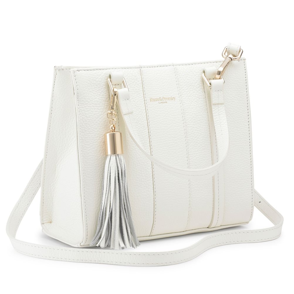 White Russell & Bromley Clarity Grab Women's Mini Bag | PH-4-YHKM