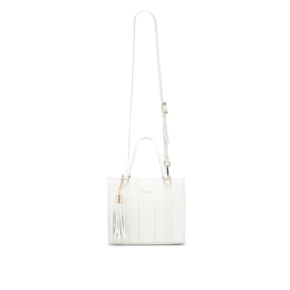 White Russell & Bromley Clarity Grab Women's Mini Bag | PH-4-YHKM