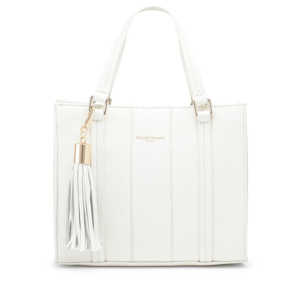 White Russell & Bromley Clarity Grab Women\'s Mini Bag | PH-4-YHKM