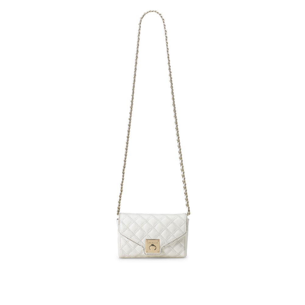 White Russell & Bromley Promenade Chain Women's Mini Bag | PH-8-ZMLH