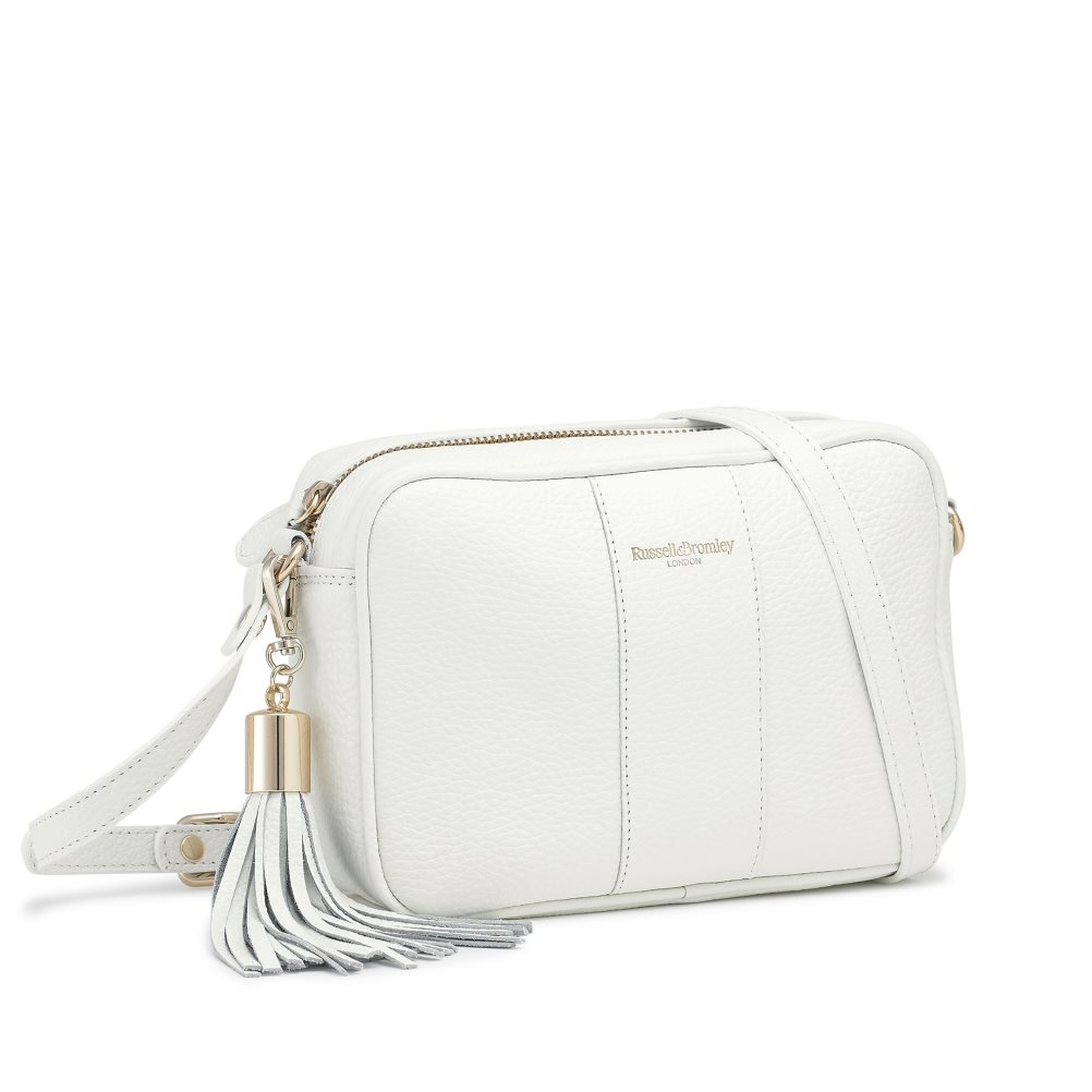 White Russell & Bromley Rowan Camera Women's Crossbody Bags | PH-7-RXIV