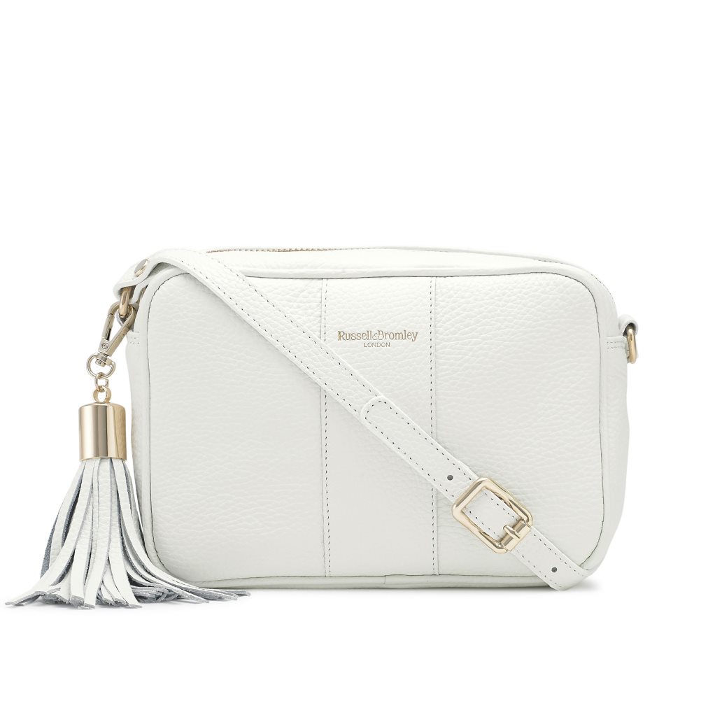 White Russell & Bromley Rowan Camera Women\'s Crossbody Bags | PH-7-RXIV