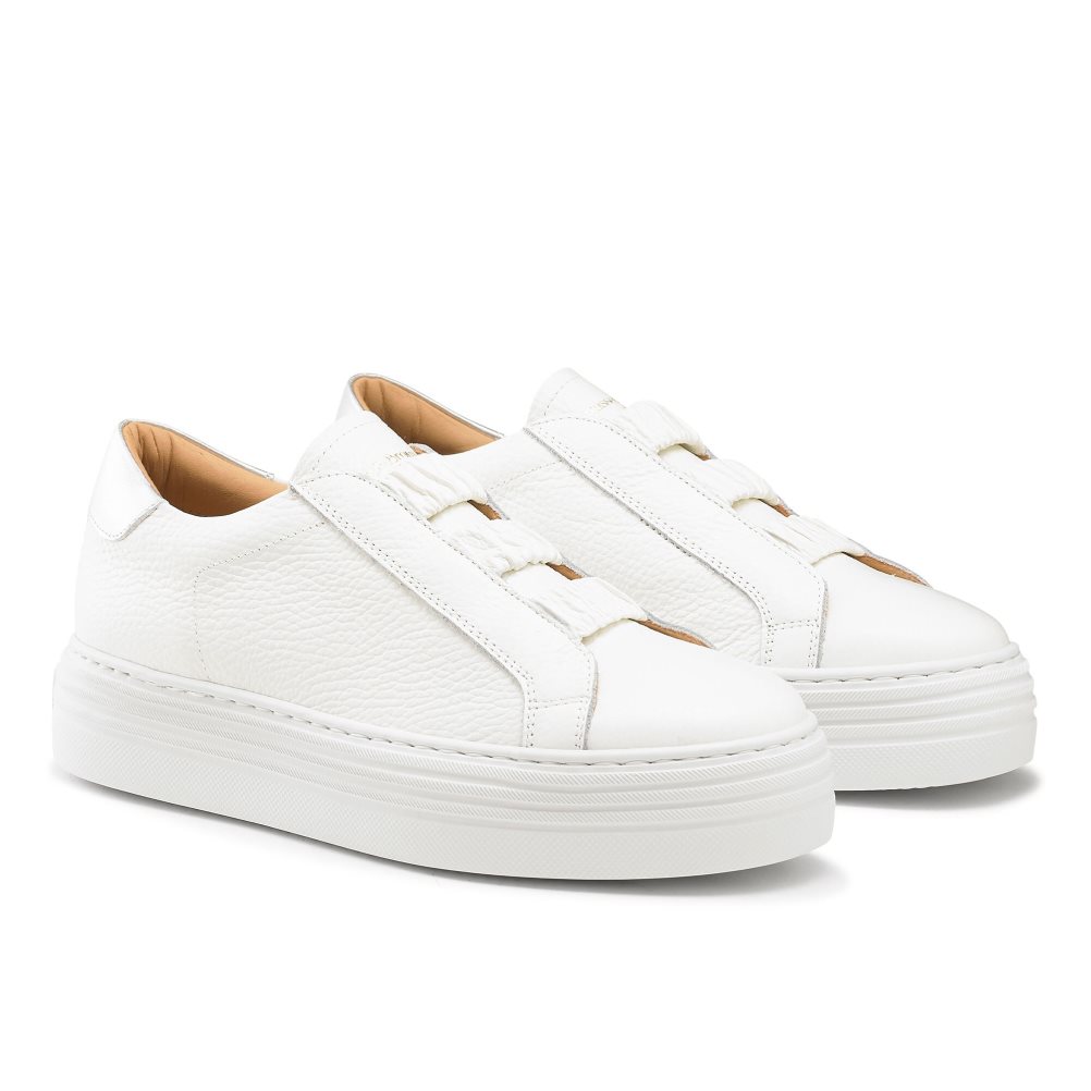 White Russell & Bromley Sirius Flatform Women's Trainers | PH-1-OVIE