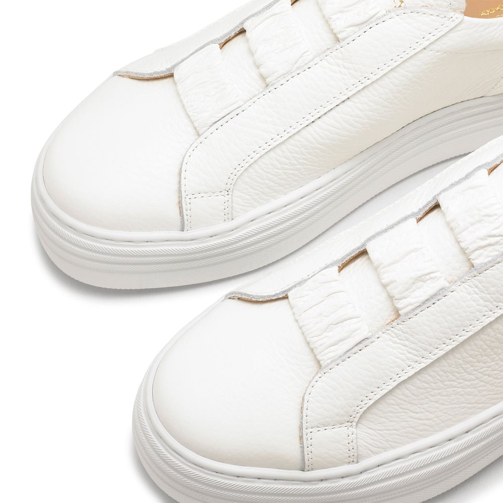 White Russell & Bromley Sirius Flatform Women's Trainers | PH-1-OVIE