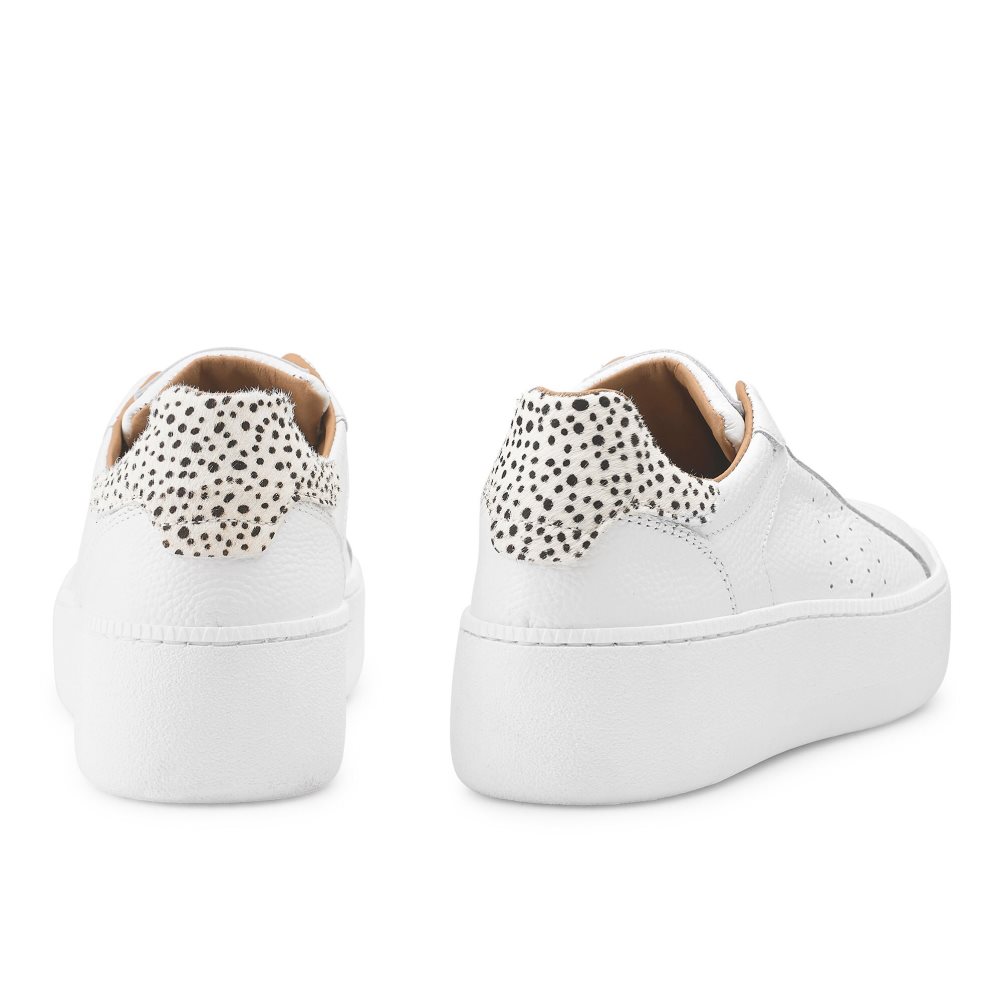 White Russell & Bromley Sotto Laceless Women's Trainers | PH-2-KXAE