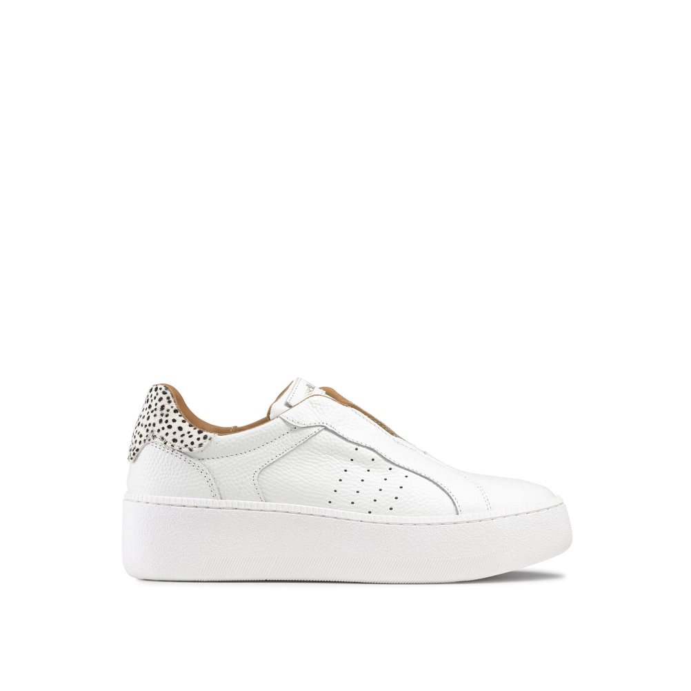 White Russell & Bromley Sotto Laceless Women\'s Trainers | PH-2-KXAE