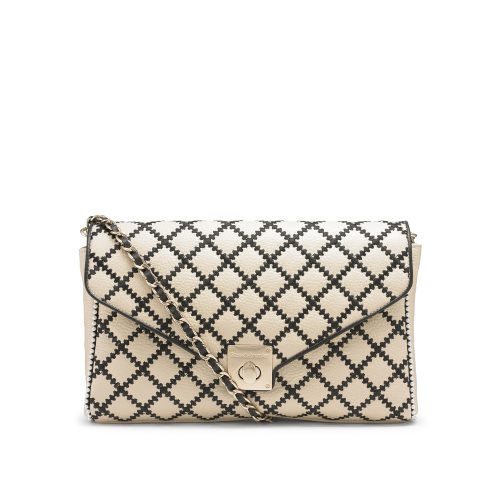 Beige Russell & Bromley Seawalk Large Chain Women's Crossbody Bags | PH-0-KRNL