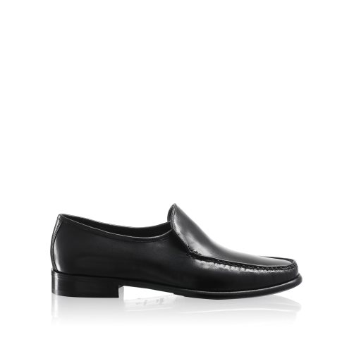 Black Russell & Bromley Elba Plain Vamp Men's Formal Shoes | PH-2-TZQW