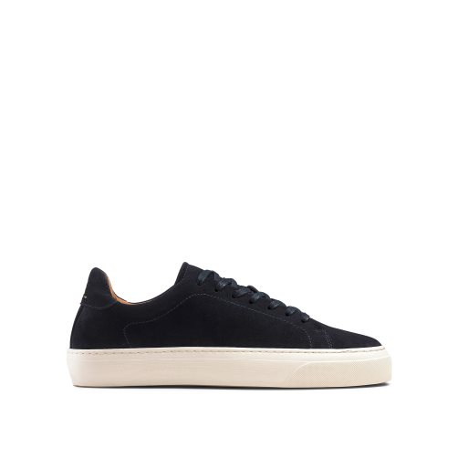 Black Russell & Bromley Out Pace Luxury Men's Trainers | PH-4-VIMY