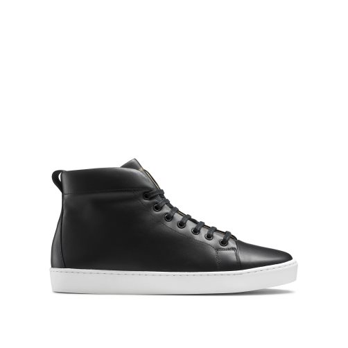 Black Russell & Bromley Park Hi M High Top Men's Trainers | PH-3-BHNJ