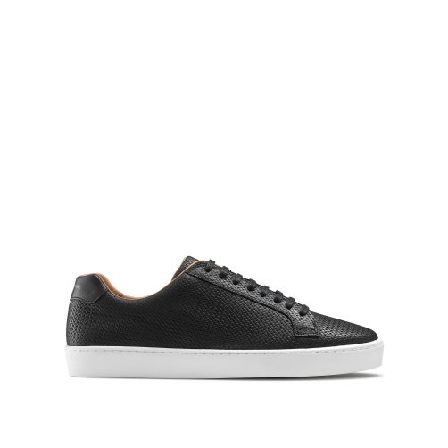 Black Russell & Bromley Park Run Low-top Men's Trainers | PH-8-YLCJ