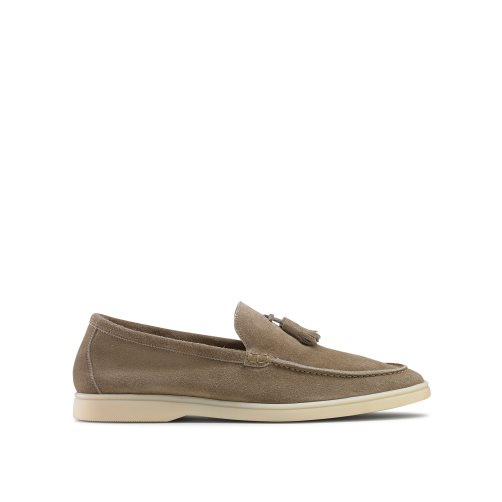 Brown Russell & Bromley Cambria Tassel Men's Loafers | PH-0-GJHK