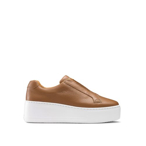 Brown Russell & Bromley Park Up Flatform Laceless Women's Platform Shoes | PH-2-XEAP