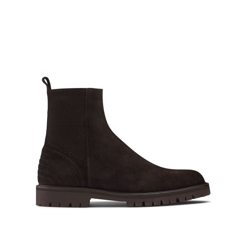 Chocolate Russell & Bromley Brando Men's Chelsea Boots | PH-3-PGCT